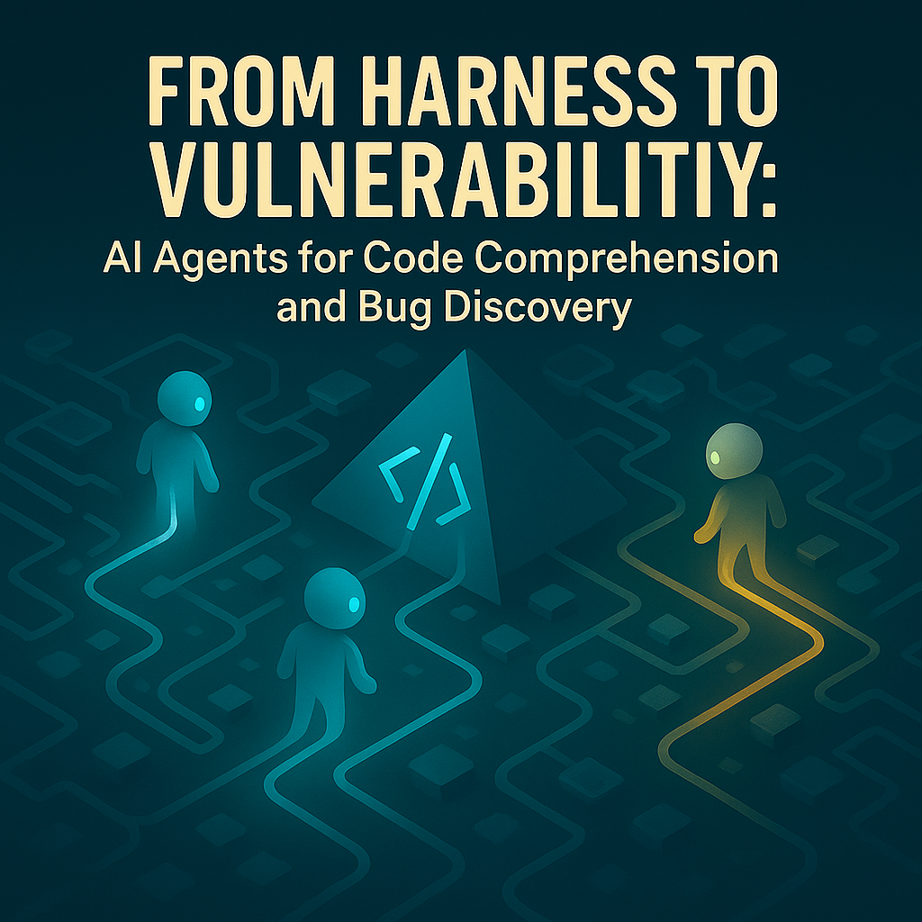 From Harness to Vulnerability: AI Agents for Code Comprehension and Bug ...